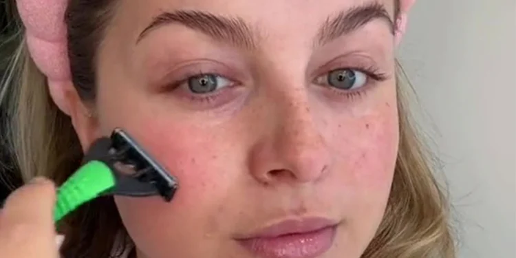 How to Shave Your Face (For Women)