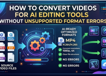 How to Convert Videos for AI Editing Tools Without Unsupported Format Errors